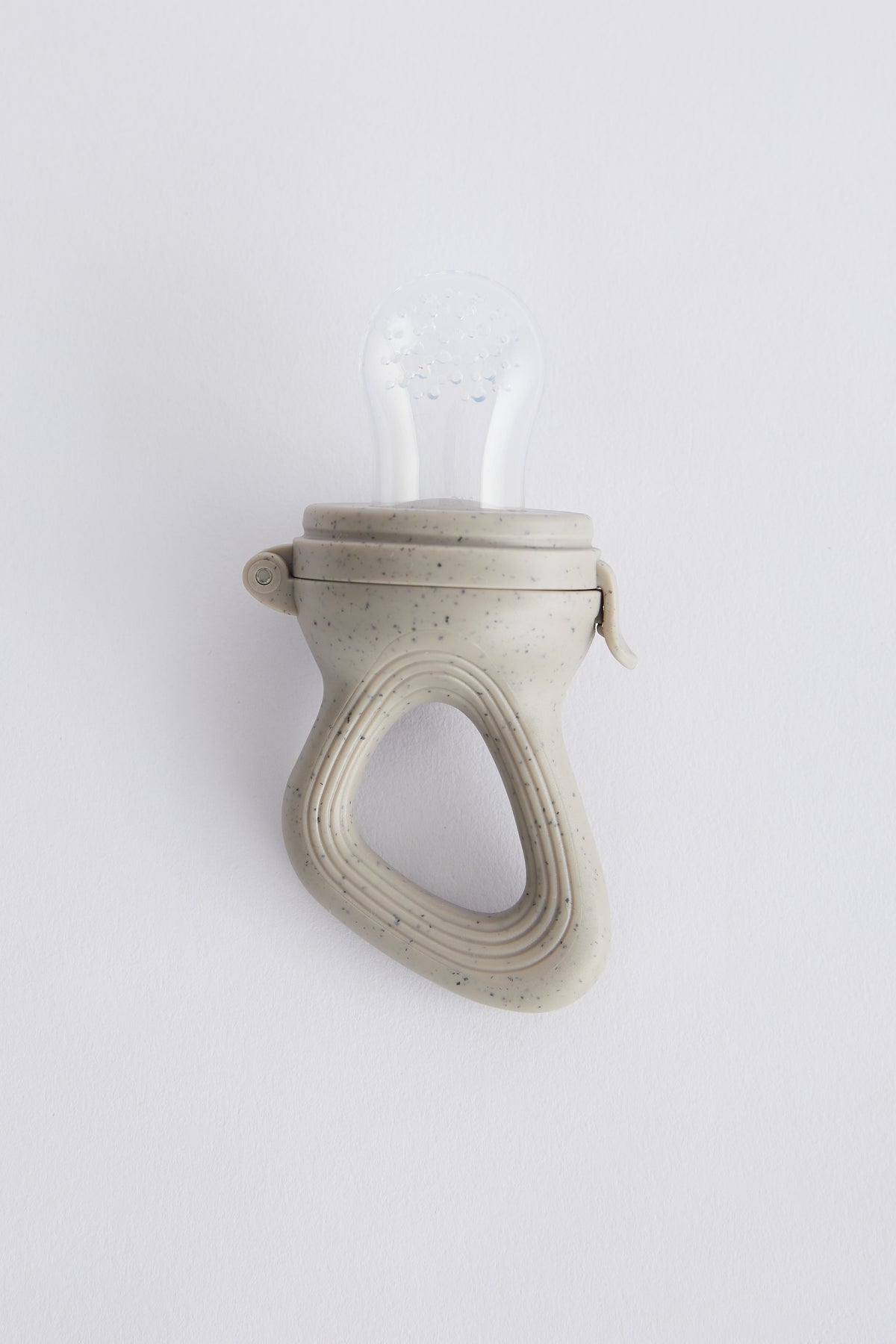 Silicone Fresh Food Feeder - Speckle Grey