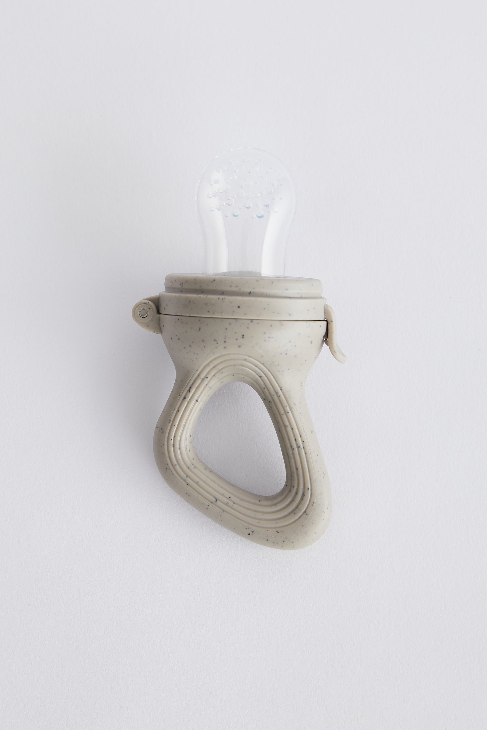 Silicone Fresh Food Feeder - Speckle Grey