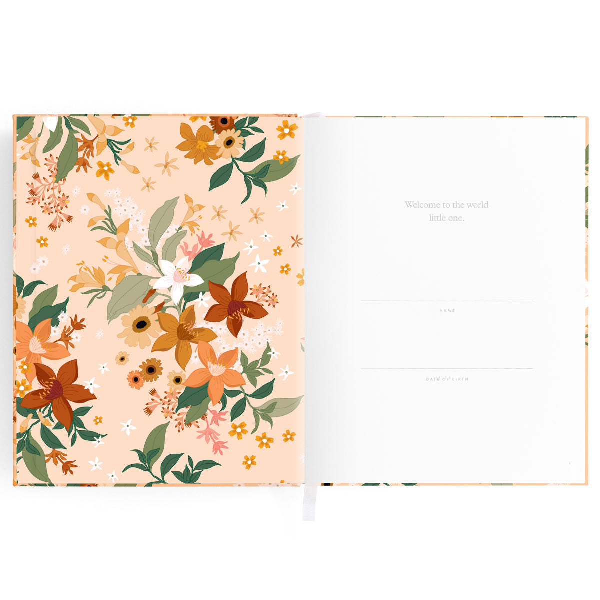 Baby Book - Floral