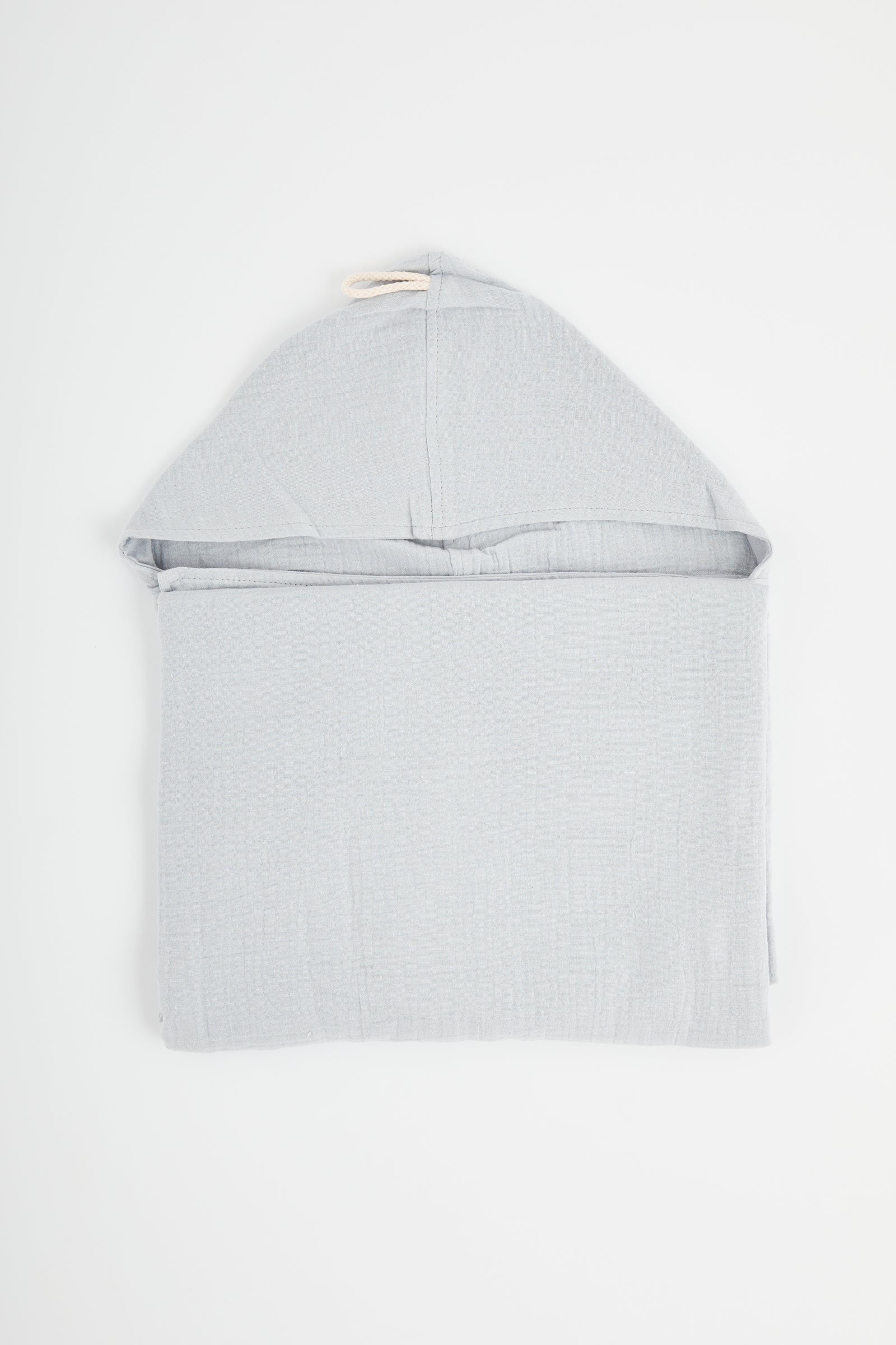 Organic Hooded Bath Towel - Mist