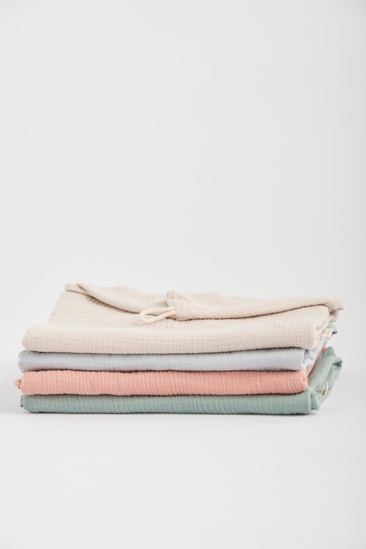 Organic Hooded Bath Towel - Mist