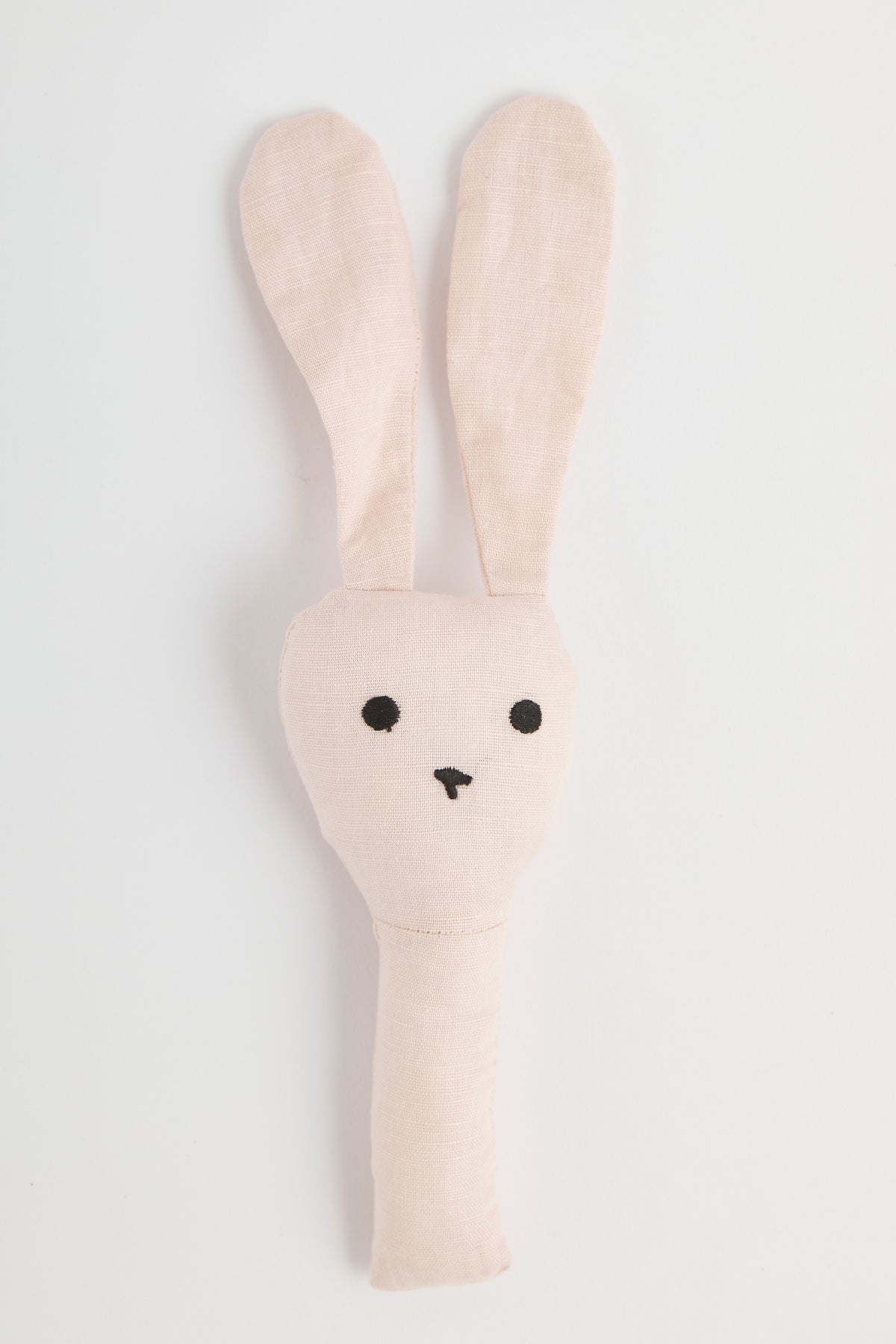 Linen Bunny Rattle - Musk