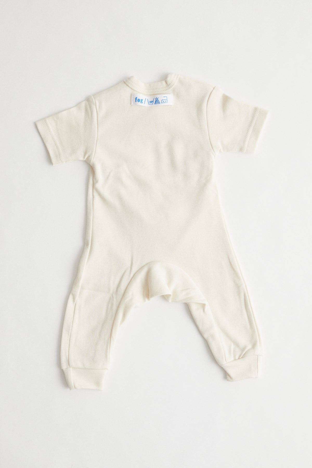 organic cotton short-sleeved jumpsuit. Kimono stye. packaged in drawstring bag