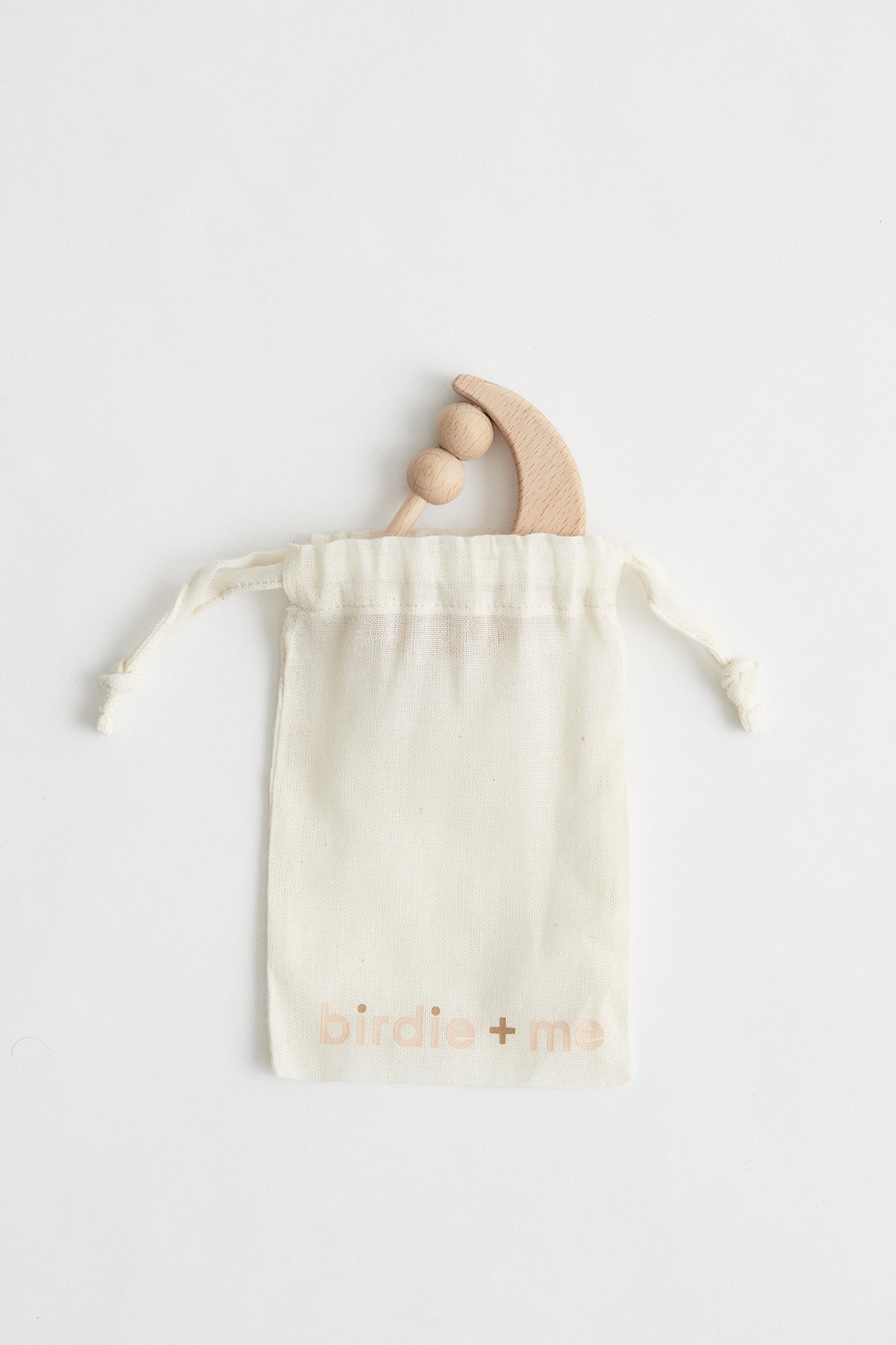 Beech Wood Baby Rattle - birdieandme