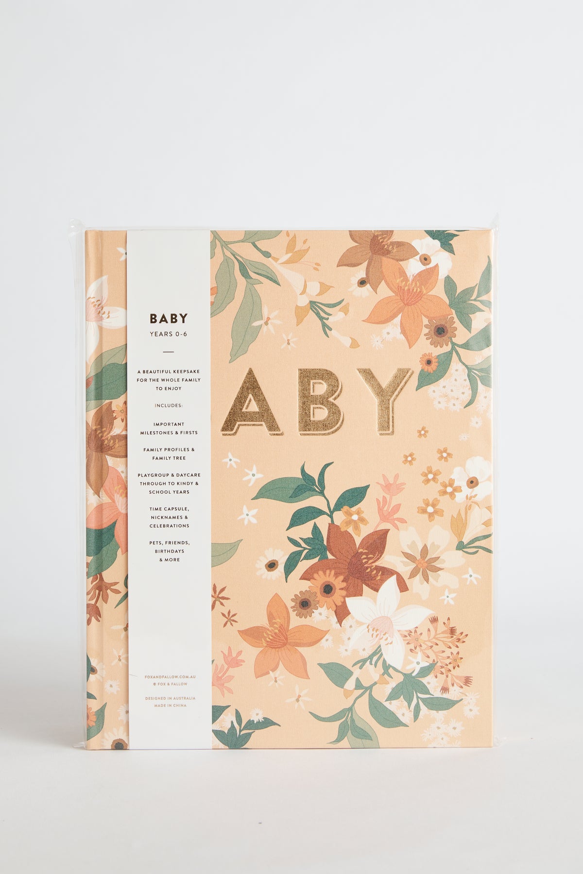 Baby Book - Floral