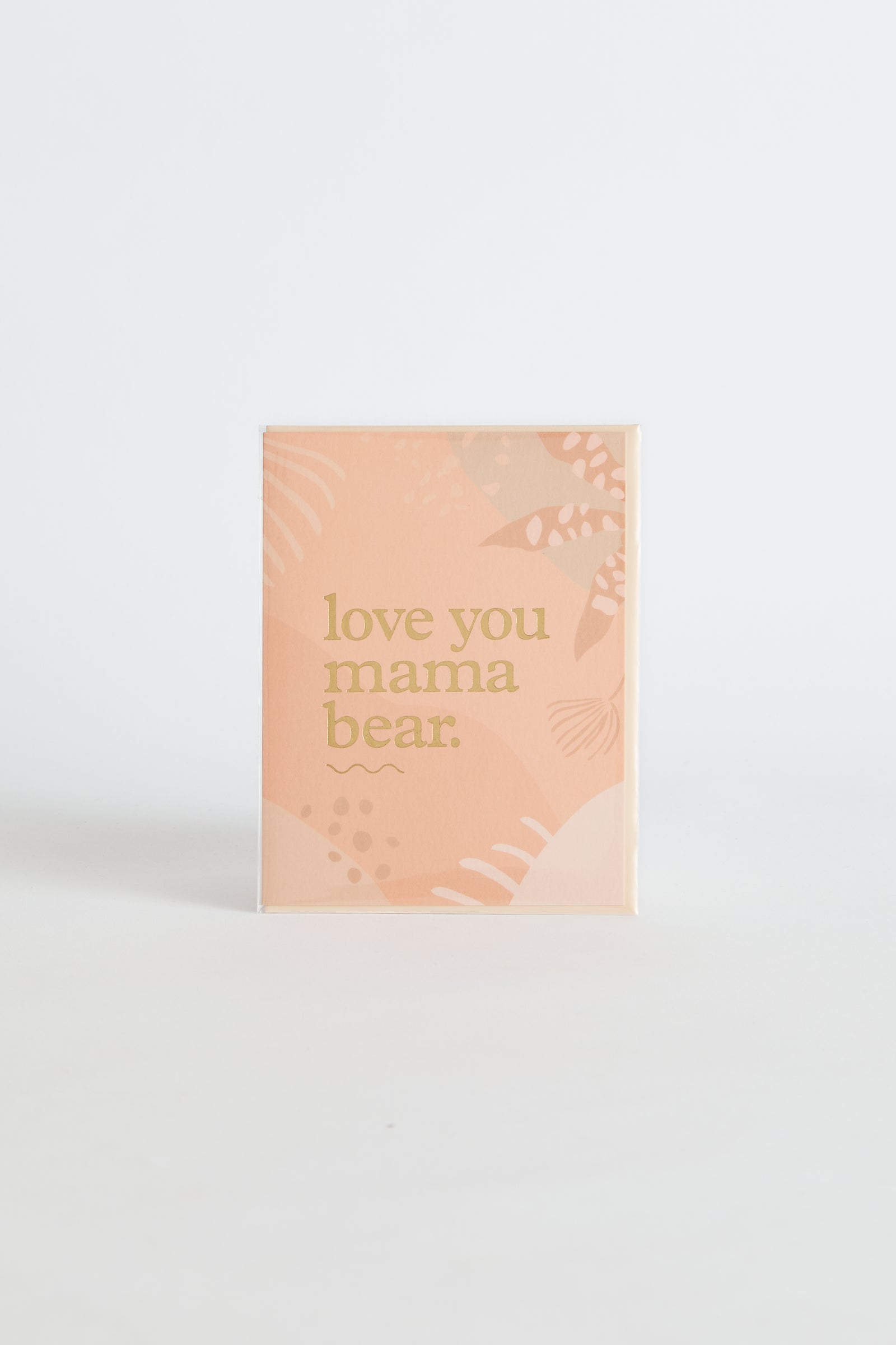 Love You Mama Bear Greeting Card