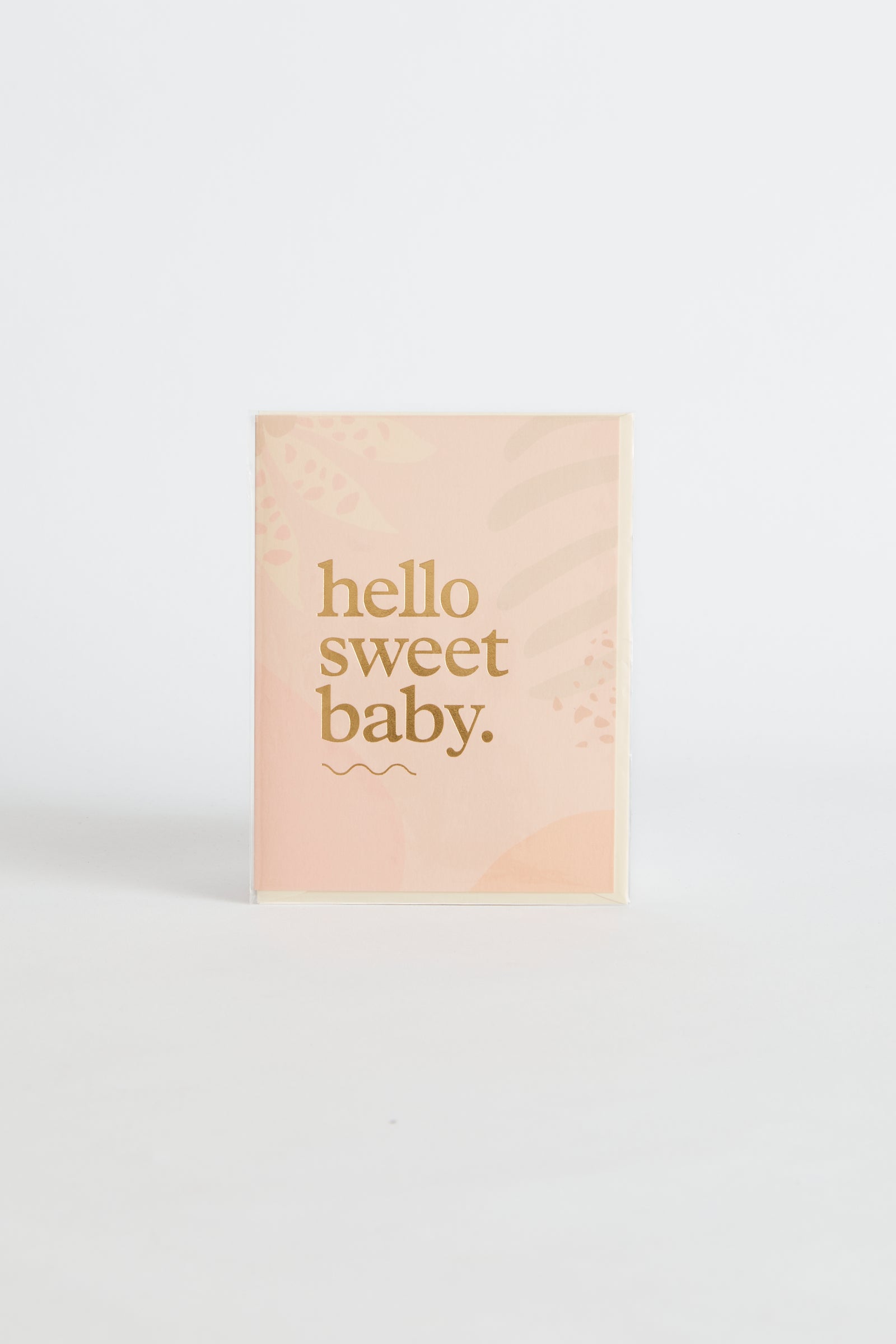 Hello Sweet Baby Greeting Card