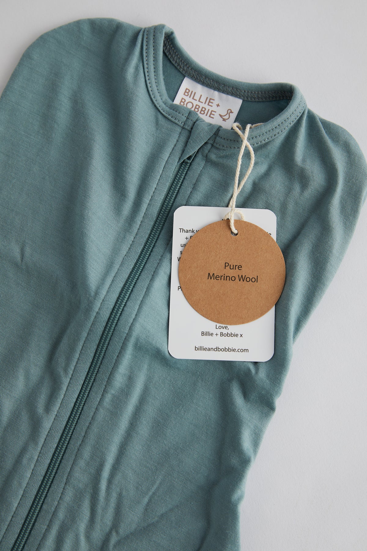 Joey Merino Wool Swaddle Sack - Eucalyptus