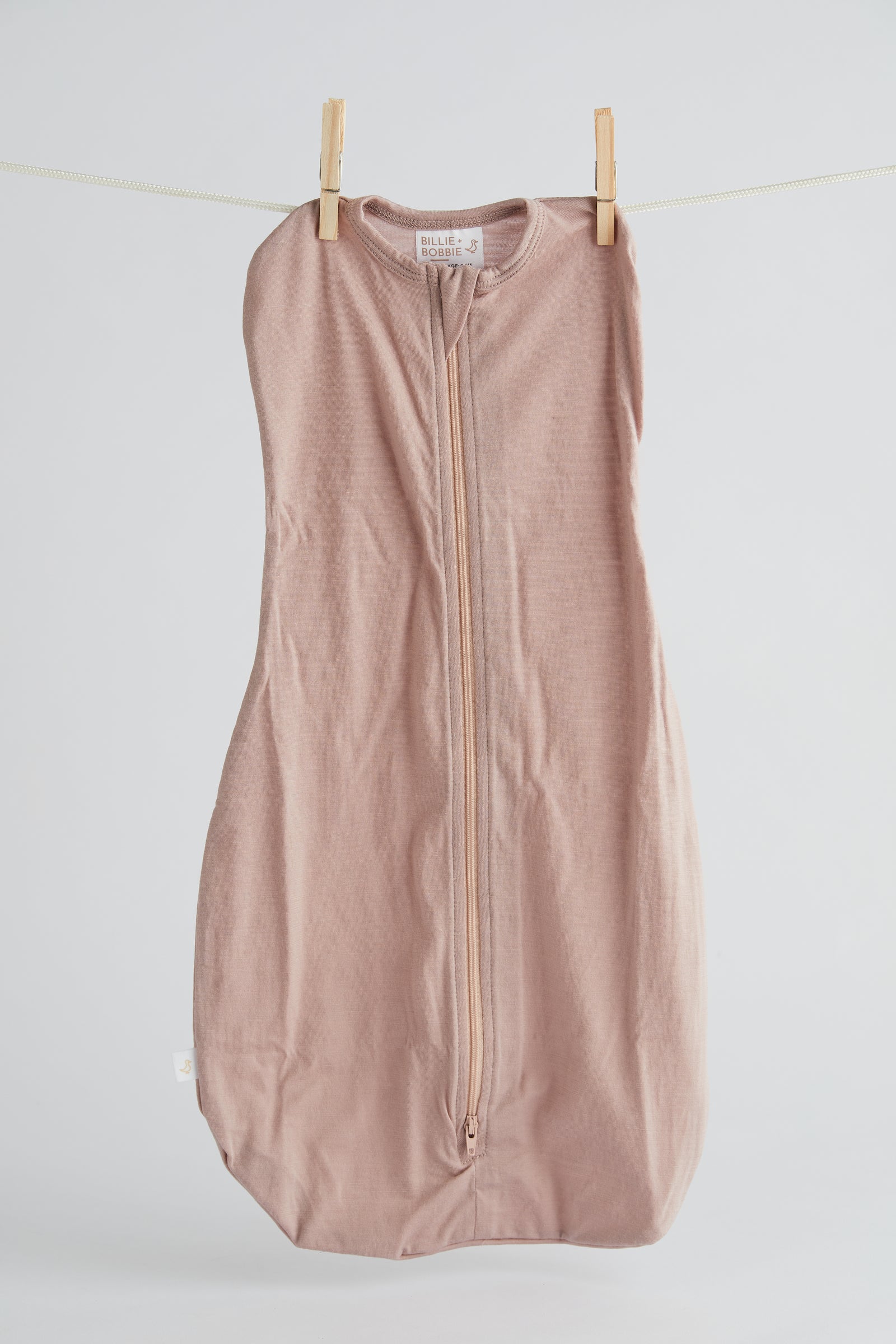 Joey Merino Wool Swaddle Sack - Rose