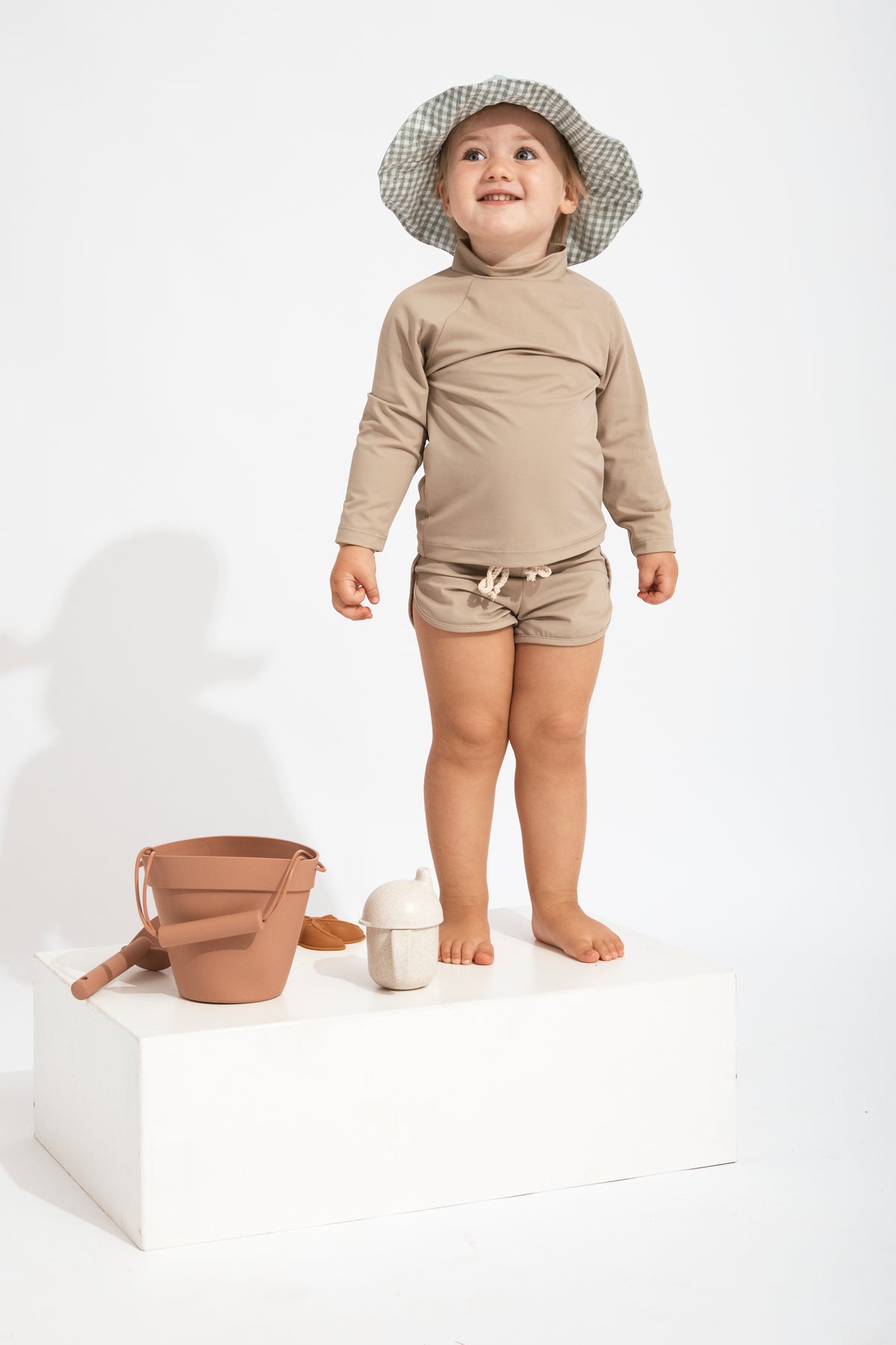 Nella Rash Shirt - Sand