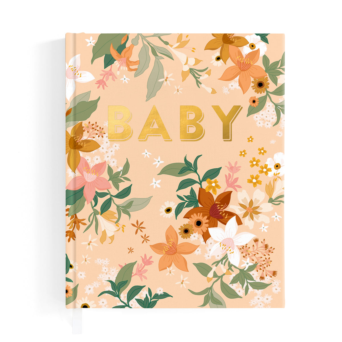Baby Book - Floral