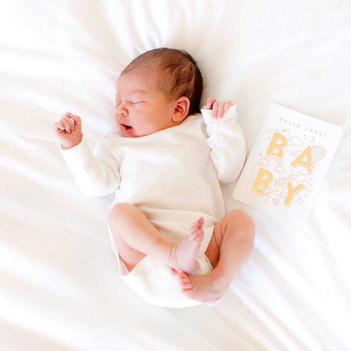 Baby Milestone Cards - Powder Blue