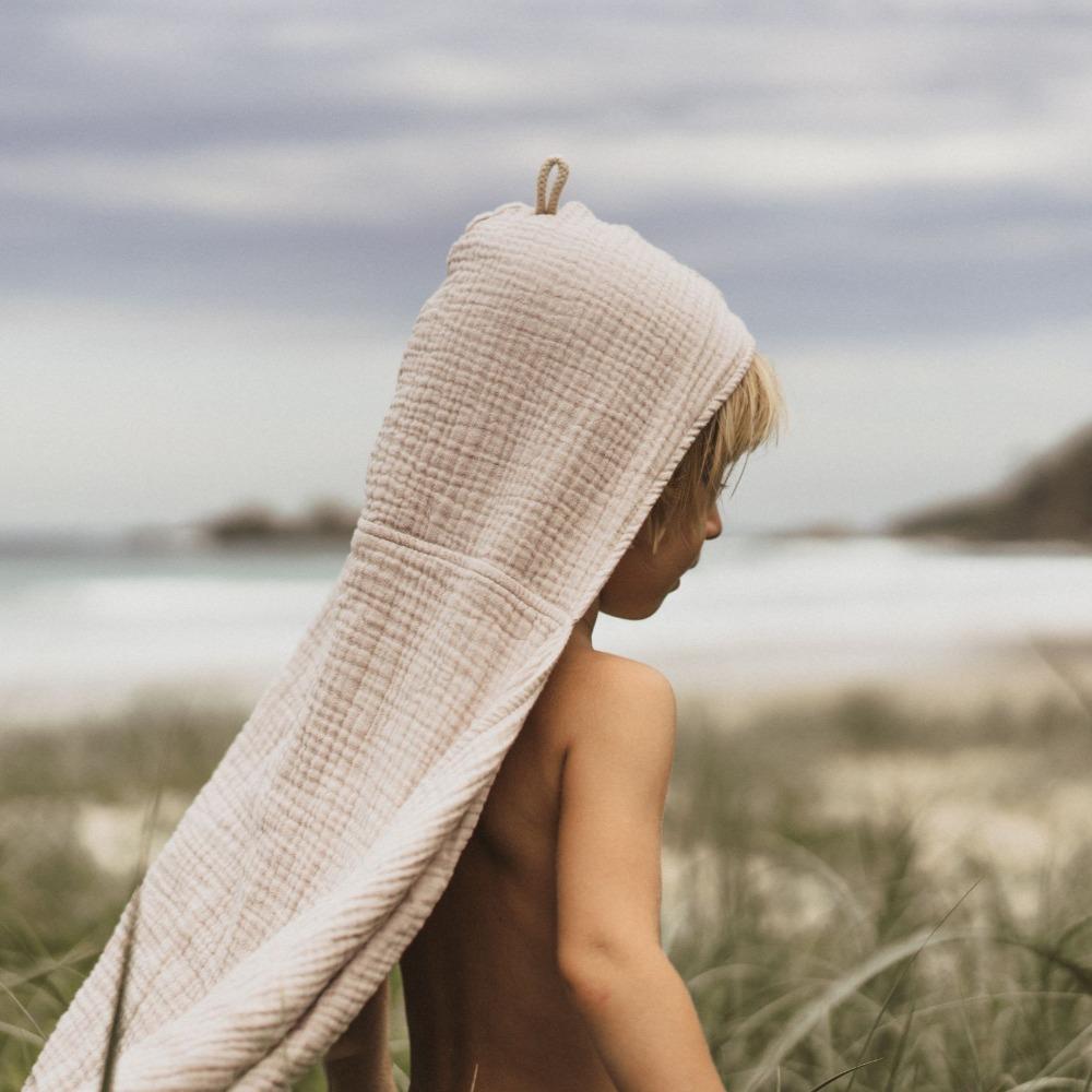 Organic best sale hooded towel