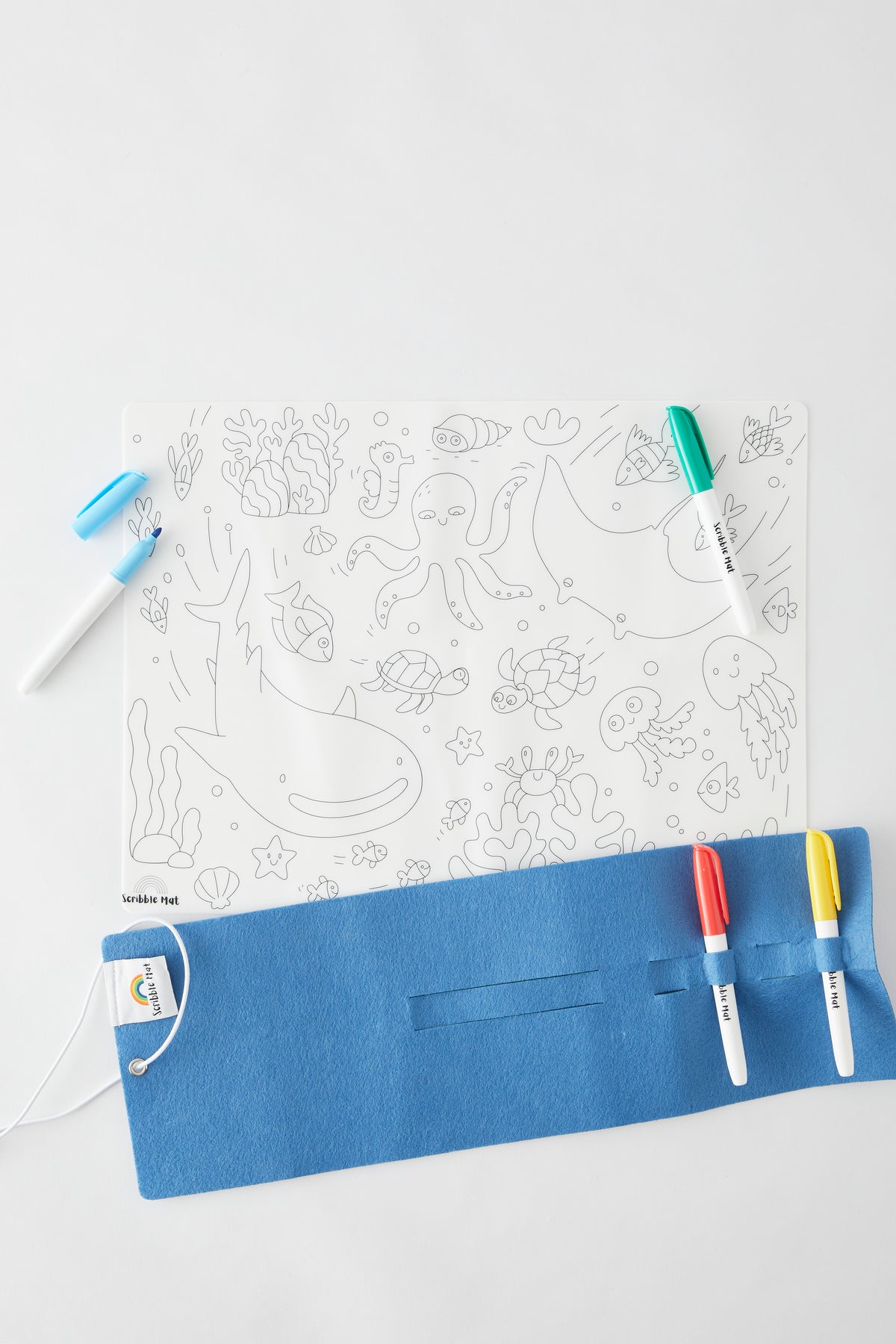 Under the Sea Reusable Scribble Mat