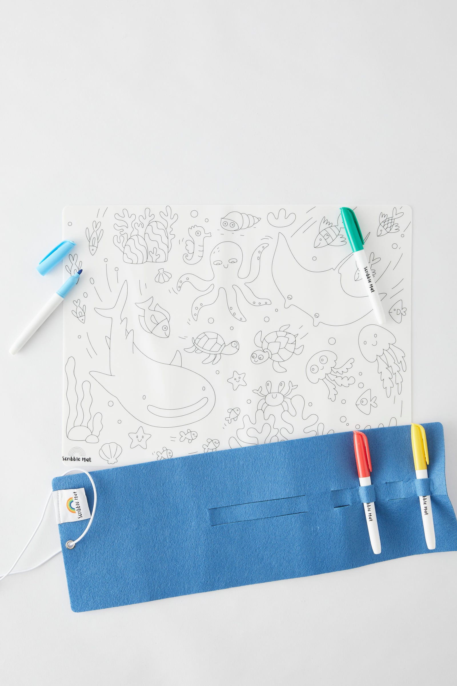Under the Sea Reusable Scribble Mat