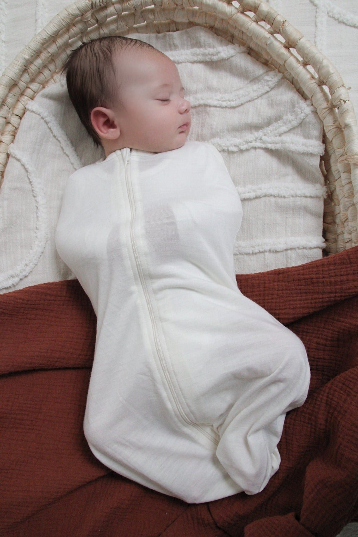 Joey Merino Wool Swaddle Sack - Natural
